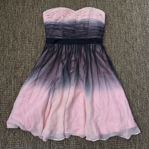 Betsey Johnson Pink Satin Dress